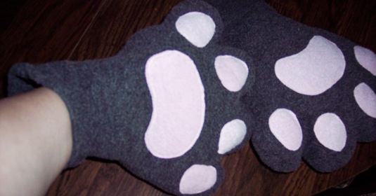 kitty gloves